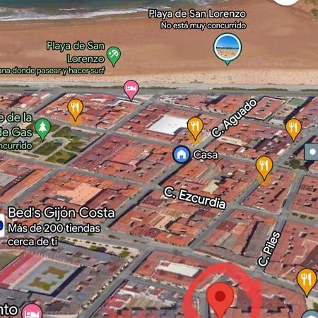 希洪Atico Terraza Playa Futbol Y Congresos Vut4708As公寓 外观 照片