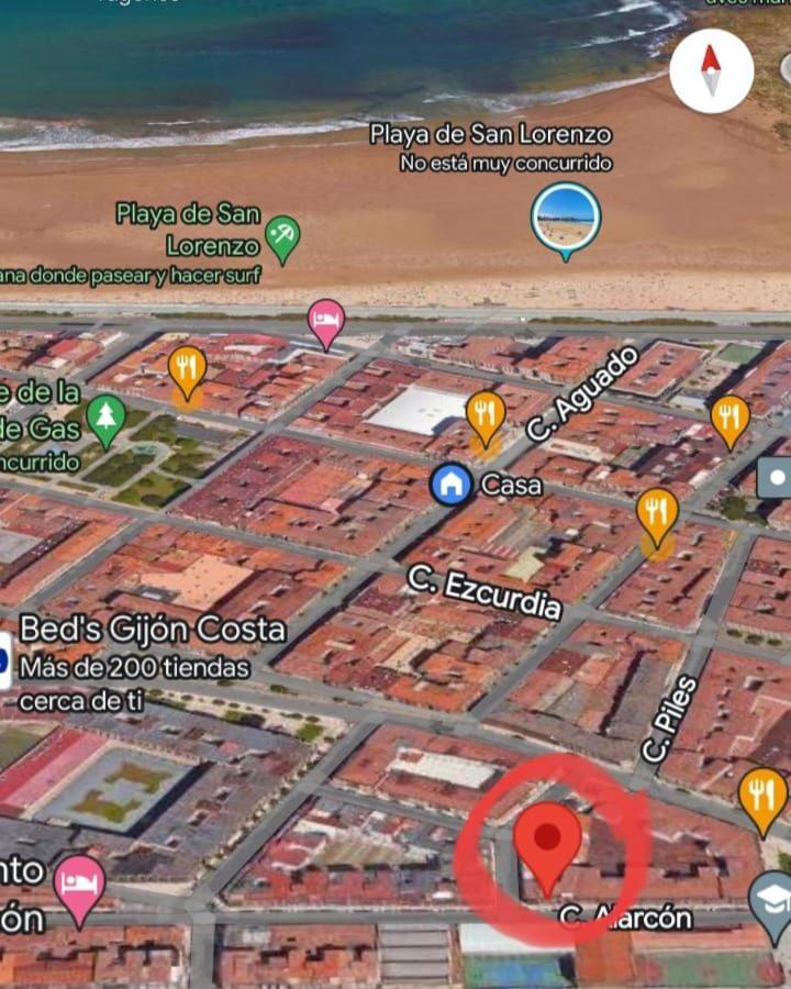 希洪Atico Terraza Playa Futbol Y Congresos Vut4708As公寓 外观 照片